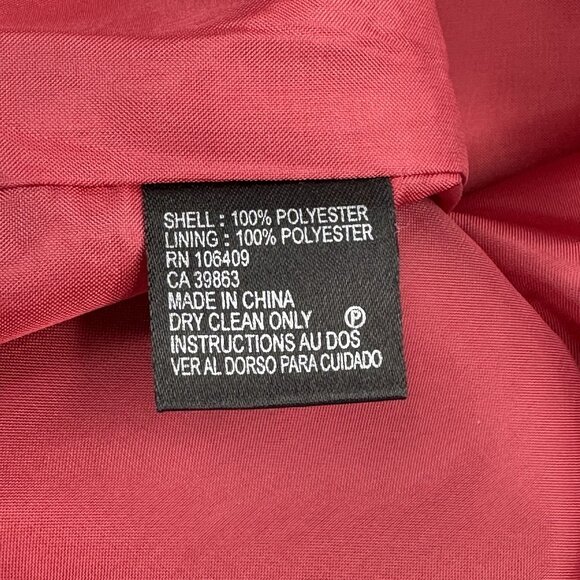 Tahari‎ Women's NWT Red Vinny Business Career Shift Dress 4/C33.2 - Picture 13 of 15